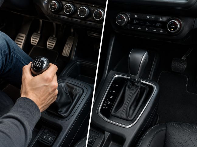 Manual and automatic gearbox comparison for Wales hire cars